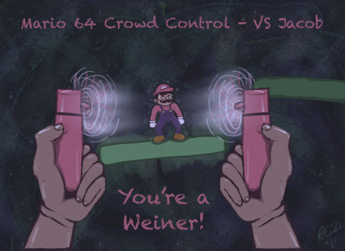 Another insane crowd control stream, that win was clutch! I immortalized one of my fave l'il moments in art form. Imagine chat holding up those fans, lol I still don't know how Jerod finally won.